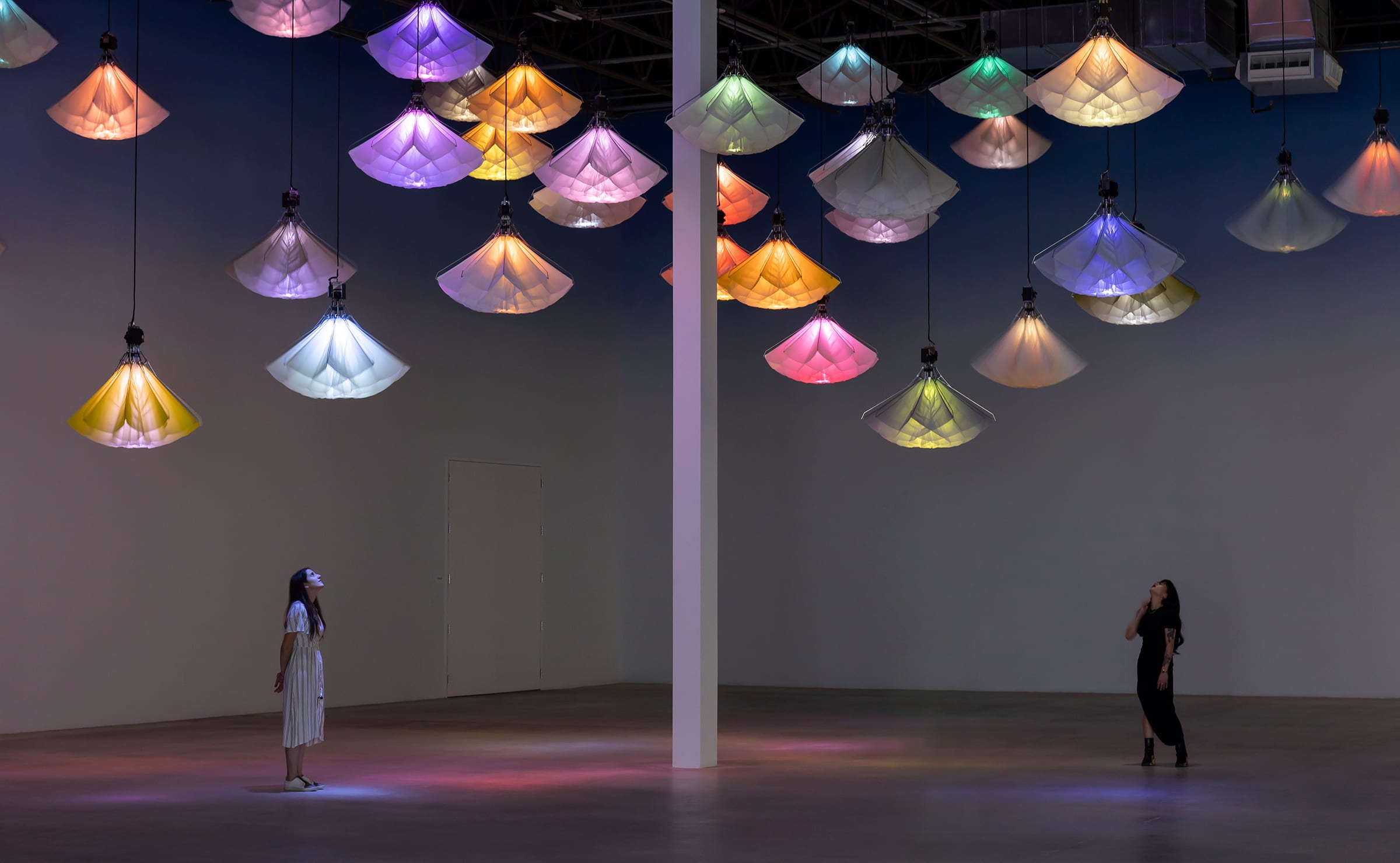DRIFT, Meadow, 2017. Installation view at Superblue Miami, 2021. Photo by Oriol Tarridas Photography.